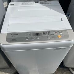 ●Panasonic 洗濯機●23区及び周辺地域に無料で配送、設置いたします(当日配送も可能)●NF-F50B12 5キロ 2018年製●PAN1A