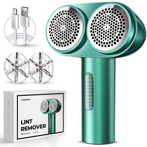 毛玉取り両頭式 けだまとり 電動　　新品未使用