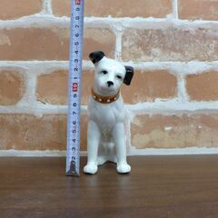 ビクター犬 ニッパー 陶器 置物 【モノ市場東海店】 130の画像