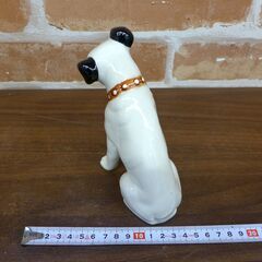ビクター犬 ニッパー 陶器 置物 【モノ市場東海店】 130の画像