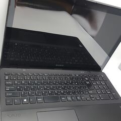 Sonyノートパソコン i7（中古）12GBのメモリ、SSD240GB, 15.5画面、タッチパネル、Intel HD Graphics 4000、Windows11, Office2021, Photoshop2021, Illustrator2021,Corel2021,FilmoraX等.の画像