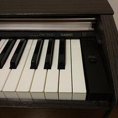 カシオの電子ピアノの画像