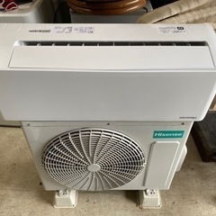 【決定】【中古美品】Hisense 2020年式 6畳用ルームエアコン