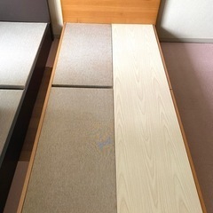 【フランスベッド】シングル 引き出し2つ付き