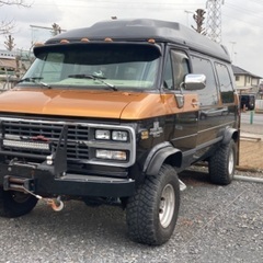 シボレーシェビーバン希少4wd キャンプバンライフバンライフ