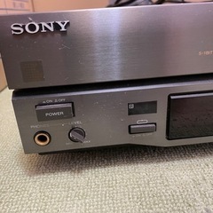 無料4/1まで！SONYレーザーディスクプレイヤー　リモコン付き　LDプレイヤーの画像