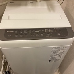 洗濯機 7kg 使用期間：半年 Panasonic
