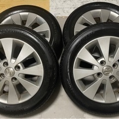 ブリヂストン 155/65R14 4本セット　スズキ純正ホイール