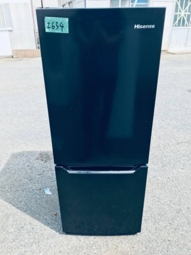 ✨2018年製✨2634番Hisense✨2ドア冷凍冷蔵庫✨HR-D15CB‼️