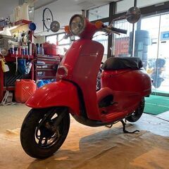 □HONDA GIORCUB AF53 ホンダ ジョルカブ 50cc 8434km レッド 実動! 原付 原チャリ スクーター バイク 札幌発の画像