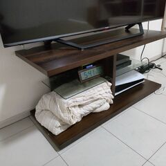 テレビ台のみ幅97cm 奥行40cm 高さ45cm　【4/3（日...