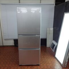 ID 010413　冷蔵庫　３ドア　シャープ　340L　２０１５年製　GR-G34SY(S)