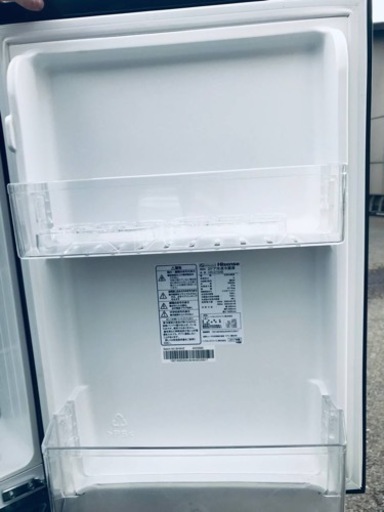 ET2655番⭐️Hisense2ドア冷凍冷蔵庫⭐️2017年式
