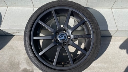 商談中 スポーツテクニック18インチ,ダンロップサマータイヤ　4本セット