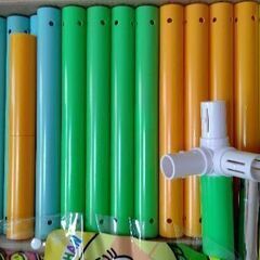 今週末までにお引き渡し可能で500円引き！美品☆アンパンマンおかたづけブランコパーク(説明書付き)の画像