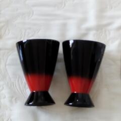 未使用品　輪島塗　ビアタンブラーの画像