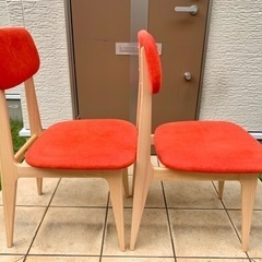 IDEE ルーミスチェア リビング ダイニングチェア2脚セット イデー