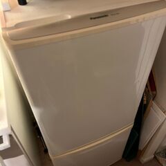 パナソニック 138L 2ドア パーソナルタイプ 冷蔵庫 ホワイト NR-B144W-Wの画像