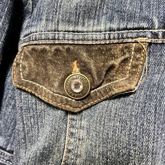 ジーンズ　丈短めジャケットの画像