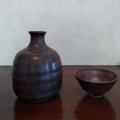 未使用品　上野焼　酒器