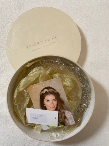 Elizabeth アイボリーアンドコー ivor&co ティアラ 結婚式