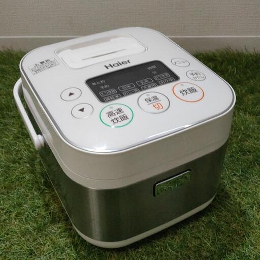■中古品 Haier ハイアール 3合炊き炊飯器 JJ-M31A 2017年製 ◎