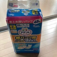 アテント　紙パンツ用さらさらパッド　2回　48枚