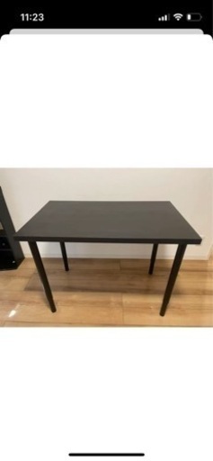 IKEA LINNMON リンモン デスク ブラウン ブラック 120x60