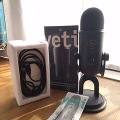 Blue Microphone Yeti ブラック【フィルターのおまけ付き】