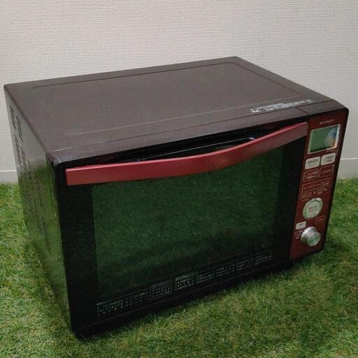 ★中古品 SHARP シャープ 過熱水蒸気オーブンレンジ RE-T810-R 2016年製 ◎