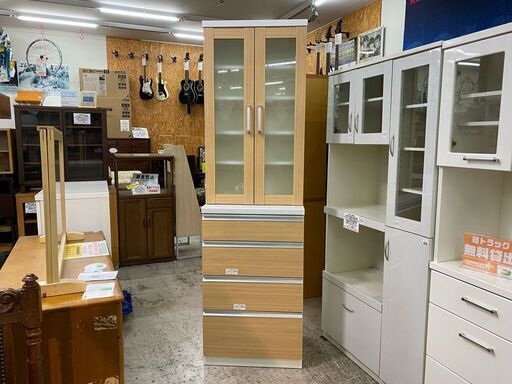 【愛品館 江戸川店】共和産業 スリムカップボード  ID:151-007405-007