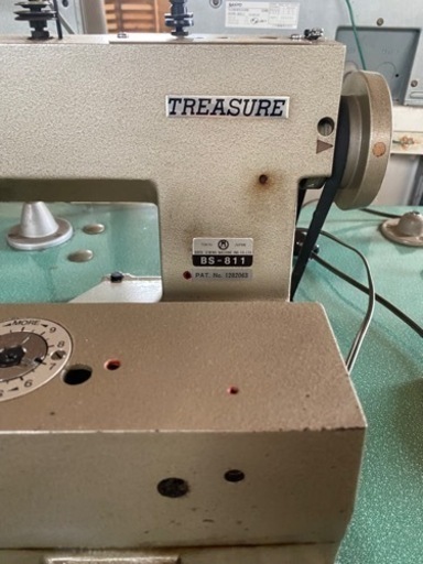 treasure ミシン　すくい縫いミシン　BS-811 工業用