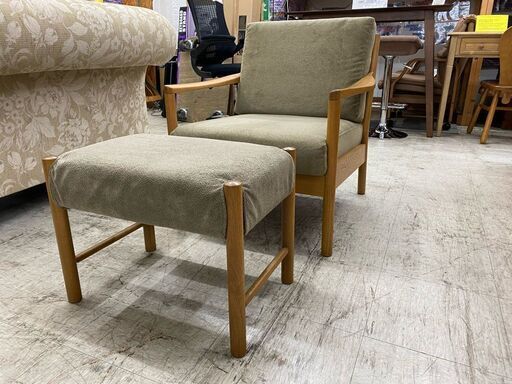 【愛品館 江戸川店】吉桂 1Pチェア+スツール ID:156-018420-007