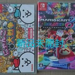 Switchマリオカート8 デラックス にゃんこ大戦争 