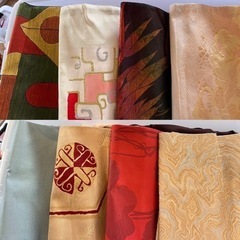 【古着】 着物帯 ８枚セット