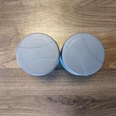 ドウシシャ フードポット 300ml 青 2つセット　大容量　ピクニックの画像