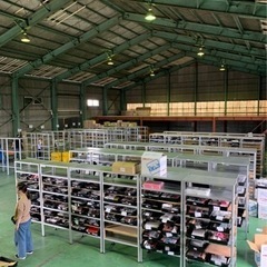 西条市　壬生川　国安　倉庫の作業　棚の組み立て作業など　業務委託の画像