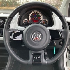 検付！美車！H26 VW アップ 社外CD USB BT 純正16インチAW フォグランプ 全込み価格！の画像