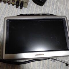 ALPINE モニター リアモニター 7インチの画像