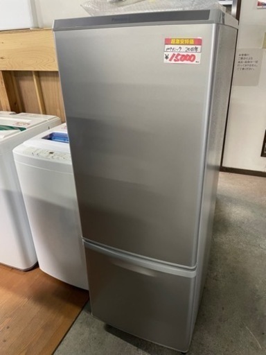 パナソニック　168L 2ドア冷蔵庫　 2018年