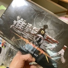 進撃の巨人ペア皿