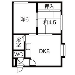 敷金・礼金ゼロ!★駅チカ★成約特典あり! サンハイツ7 札幌市白...