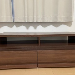 テレビ台 木製 ダークブラウン