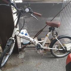 商談中　　折りたたみ自転車です