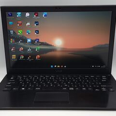 Vaioノートパソコン i5（中古）4GBのメモリ、SSD128...