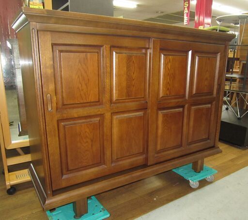 R368 KARIMOKU カリモク コロニアルシリーズ シューズボックス 下駄箱 幅122cm