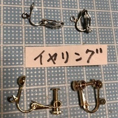 ハンドメイドのつまみ細工のピアス・イヤリングの画像