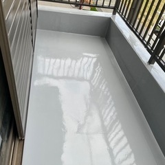ベランダ、陸屋根からの雨漏り直します。 − 大阪府