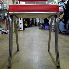 Coca-Cola カフェチェア アメリカンダイナー 椅子 1脚 レトロ コカ・コーラ レッド/赤 家具 札幌市 厚別区の画像