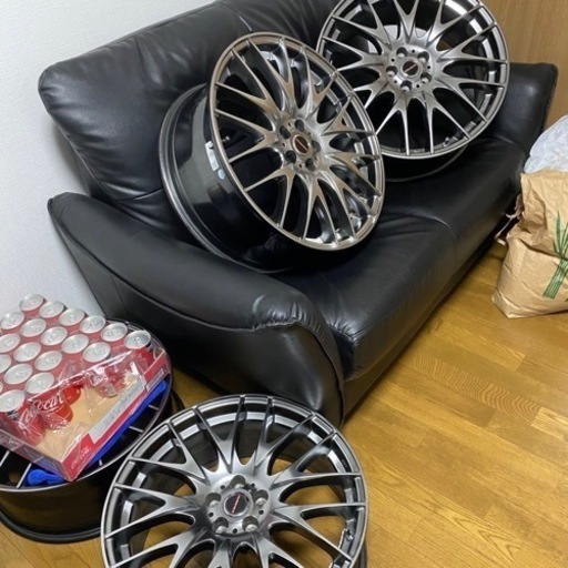 ほぼ新品！19インチ　PCD100.5h 8J＋45